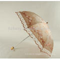 Fashion Lace 2 Folding Sun Umbrella